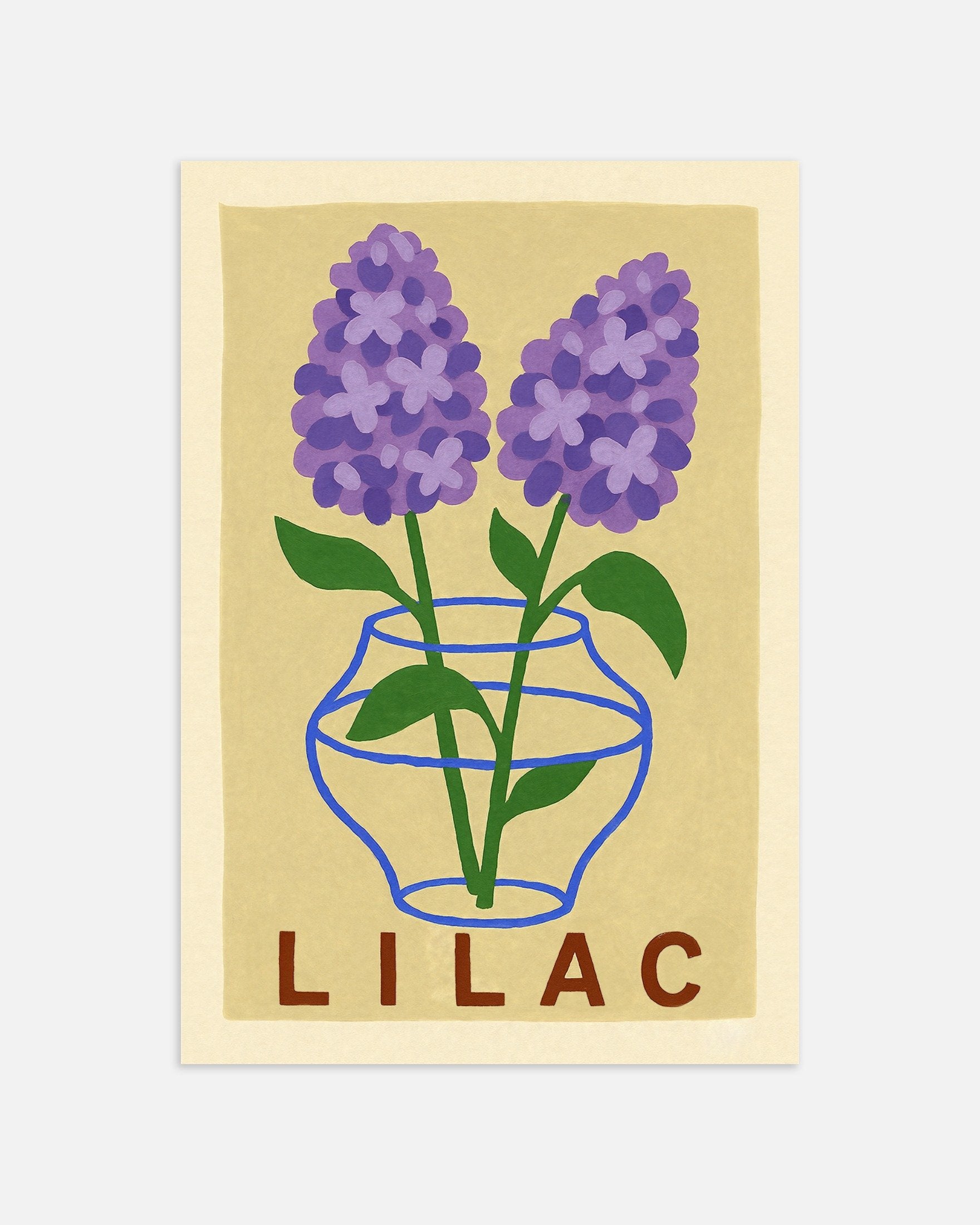 Impresión de lila Póster