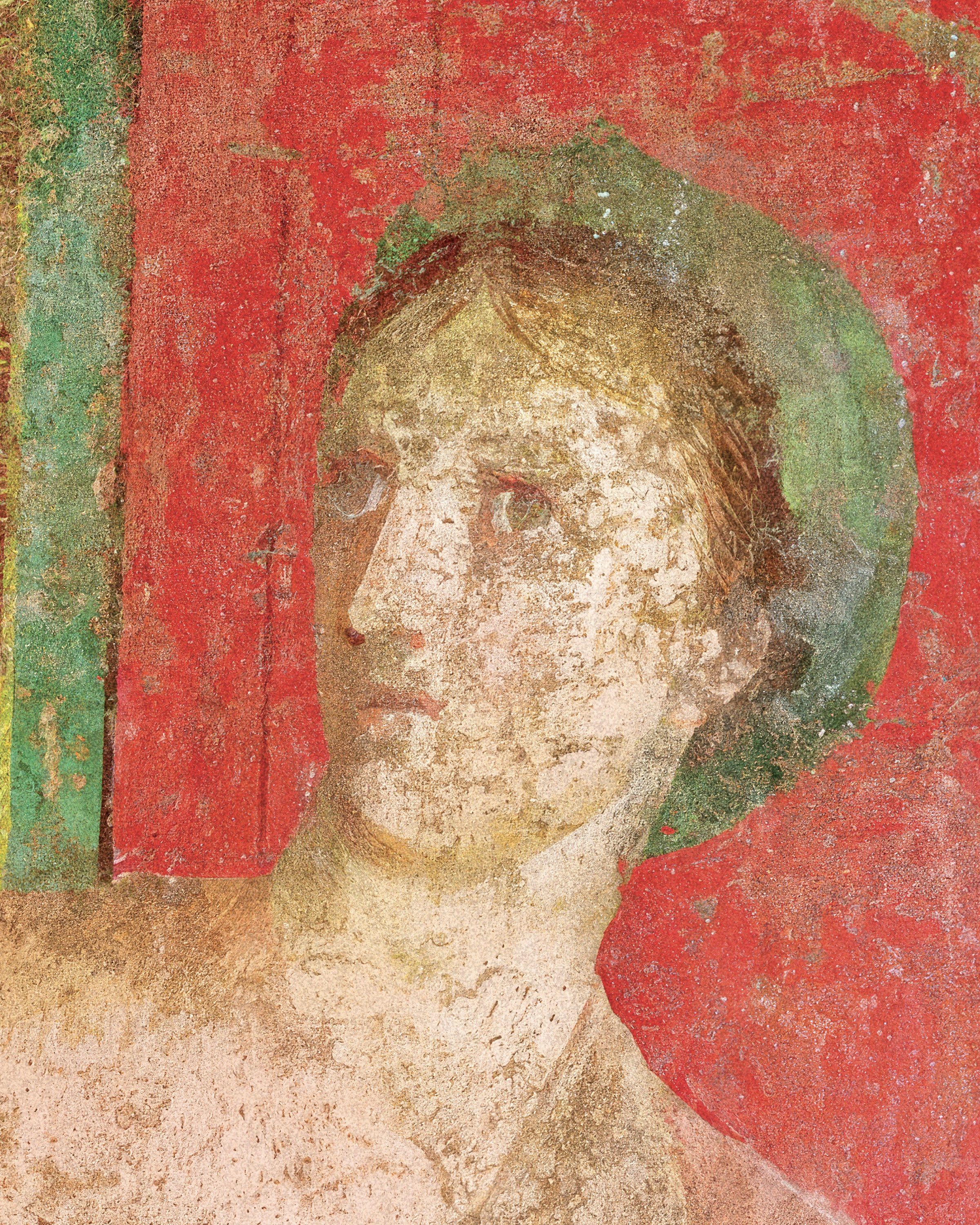 Mujer apoyando a un principiante póster moderno