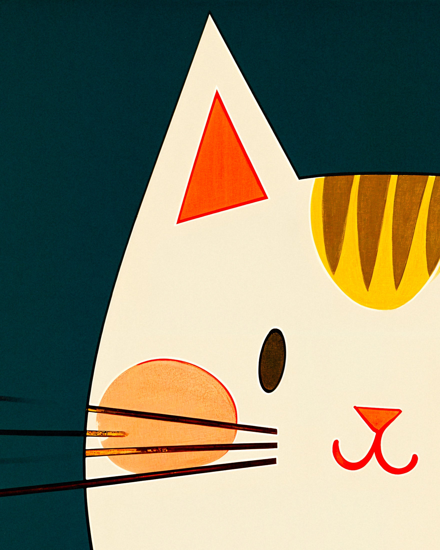Póster de gato, Nestor