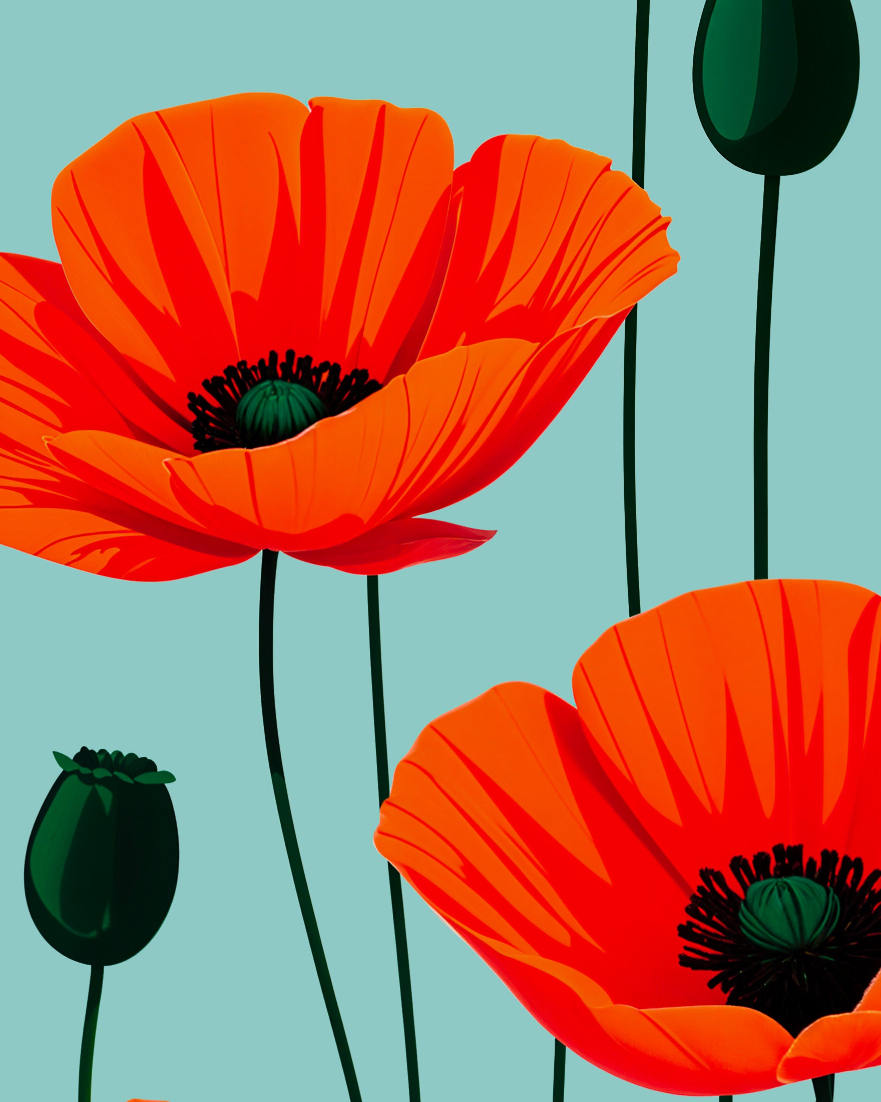 Amapolas - póster
