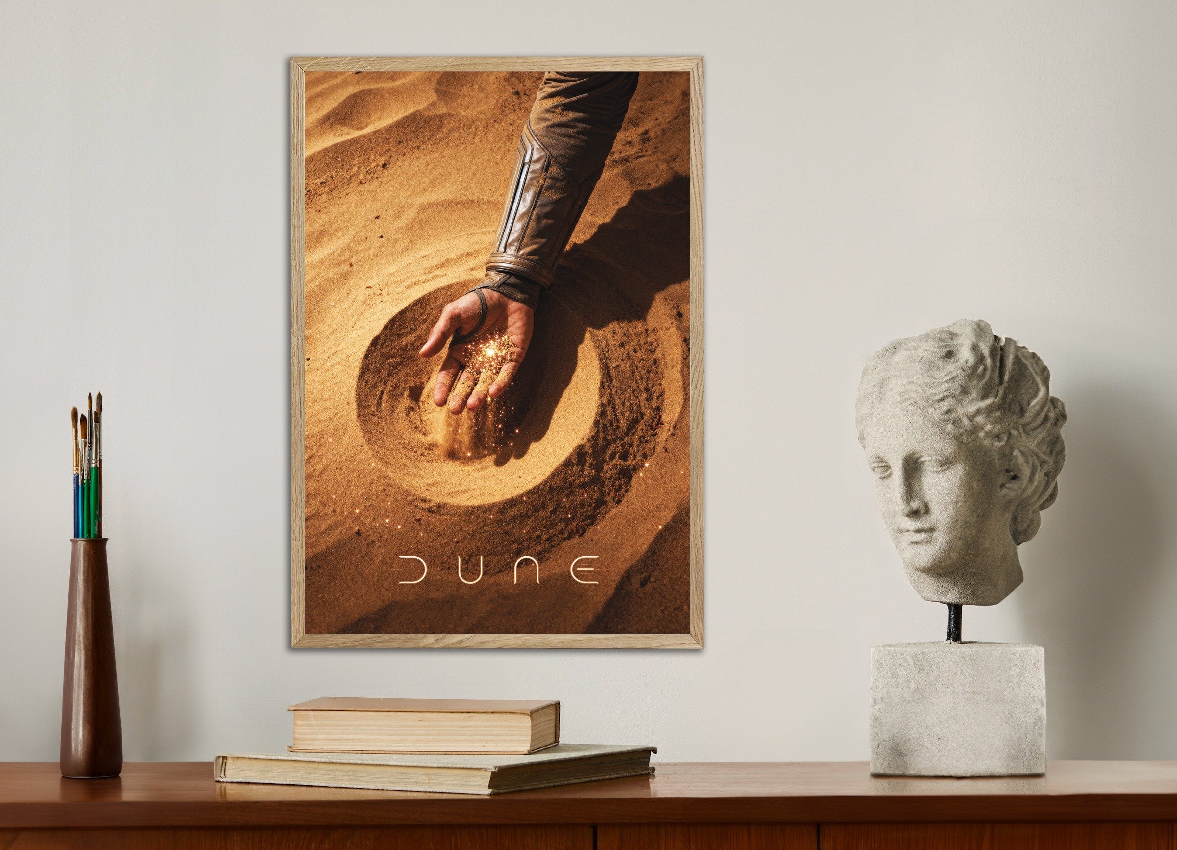 Póster de Dune, La Mano de Arena