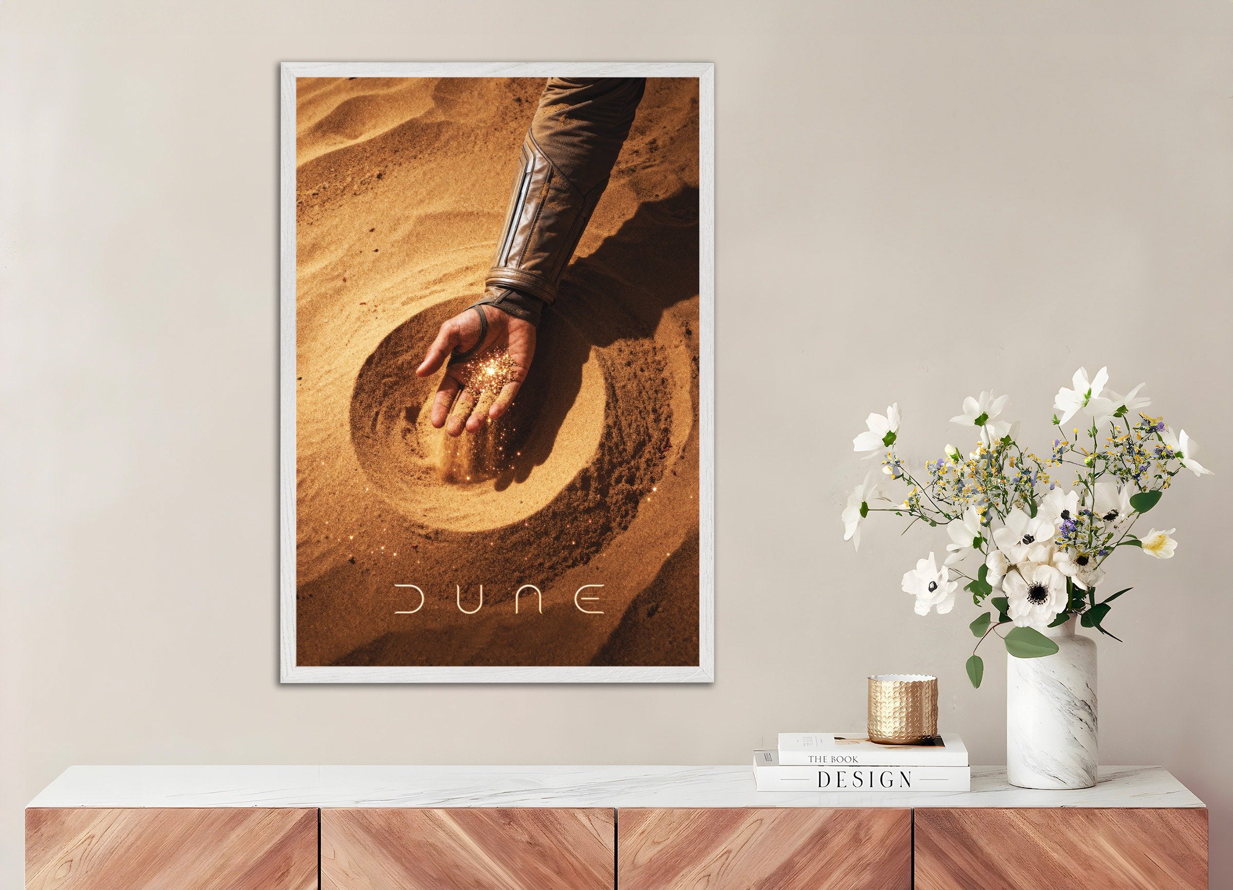Póster de Dune, La Mano de Arena