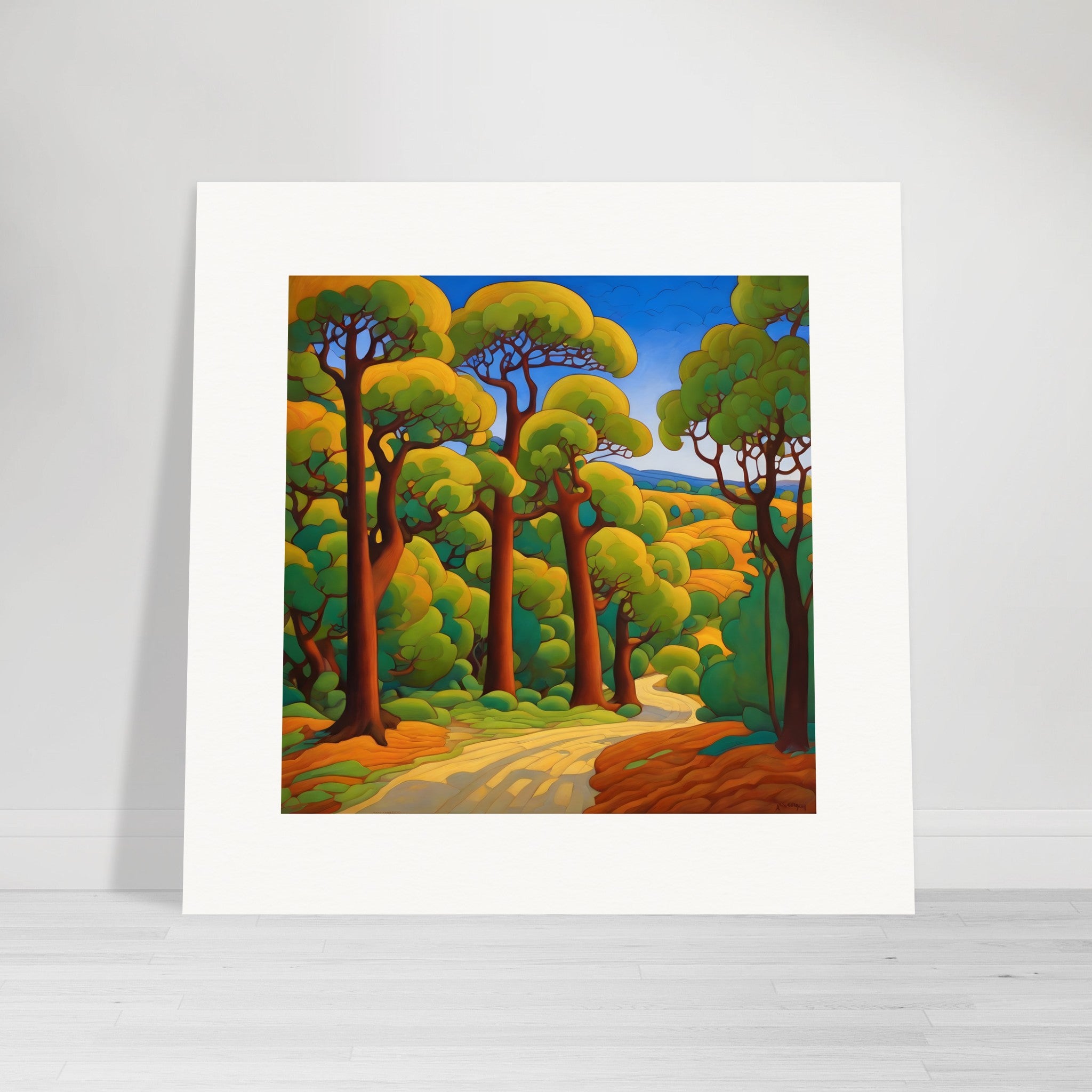 Árboles - póster