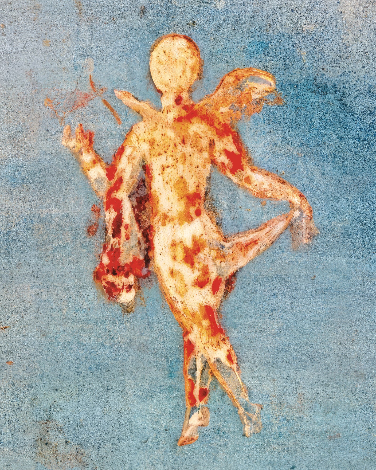 Psyche en Azul, Casa de Venus, Pompeya - Póster