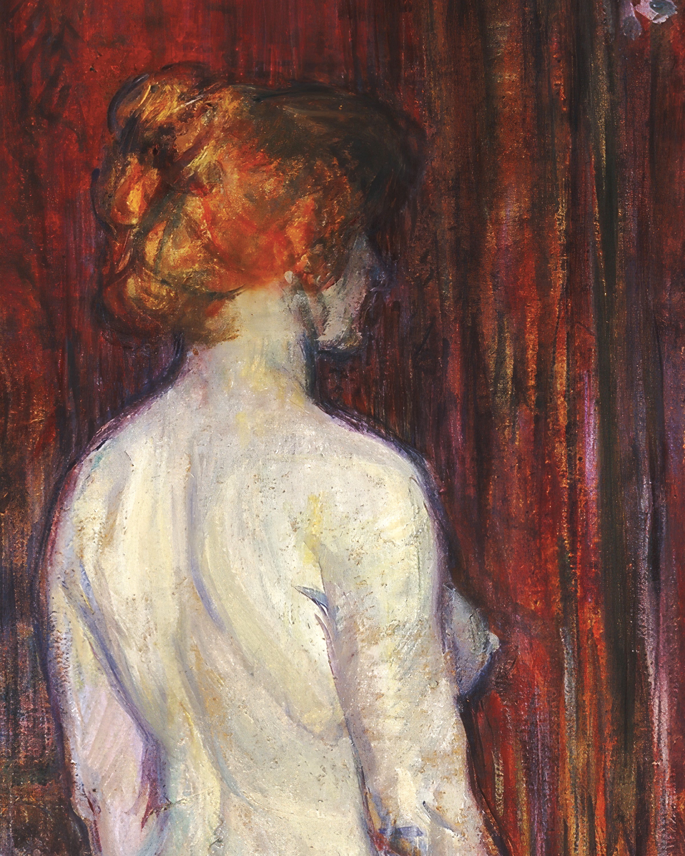Mujer frente al espejo (1897) de Henri de Toulouse-Lautrec Impresión artística