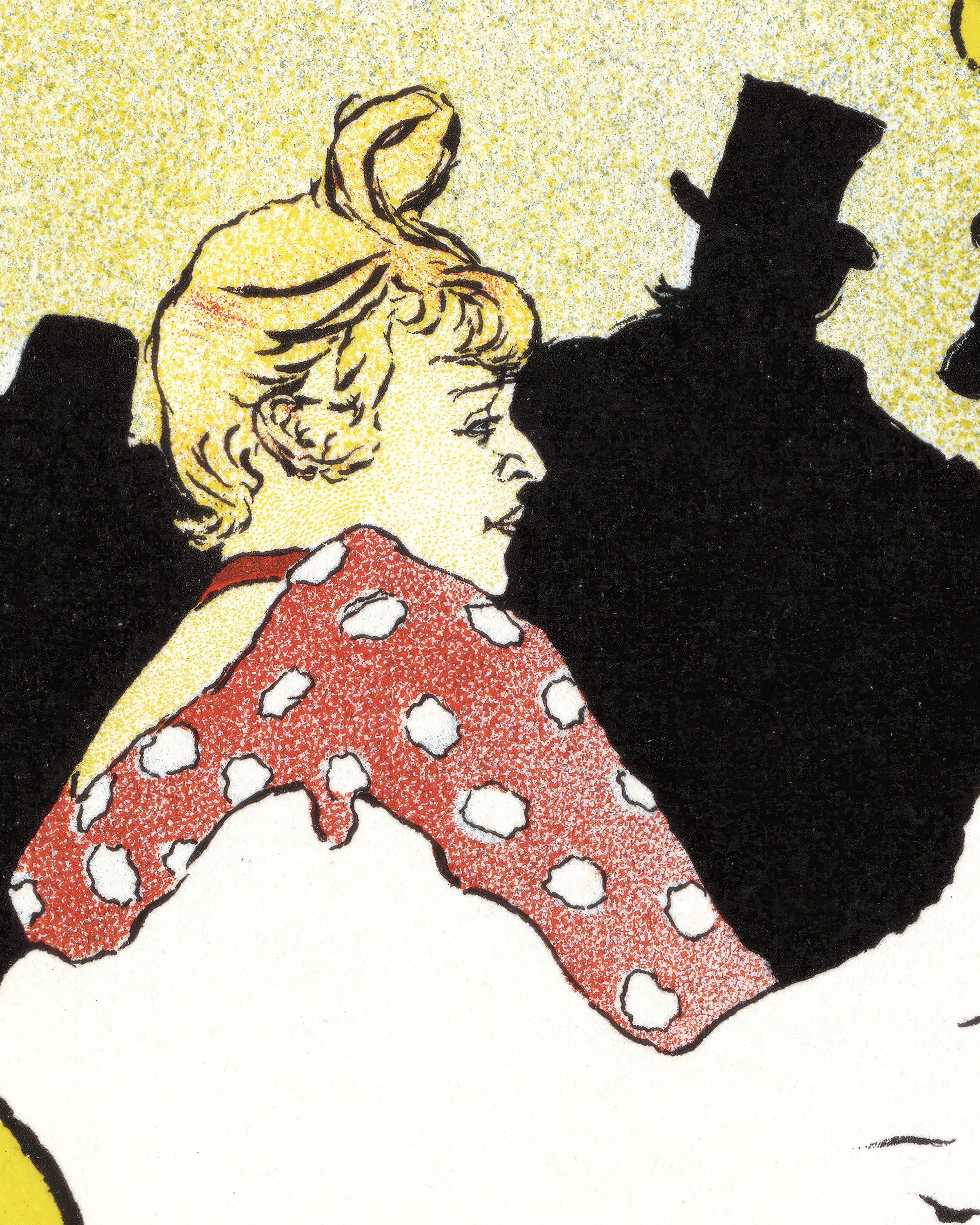 'La Goulue' (1898) de Henri de Toulouse-Lautrec, Póster del Moulin Rouge