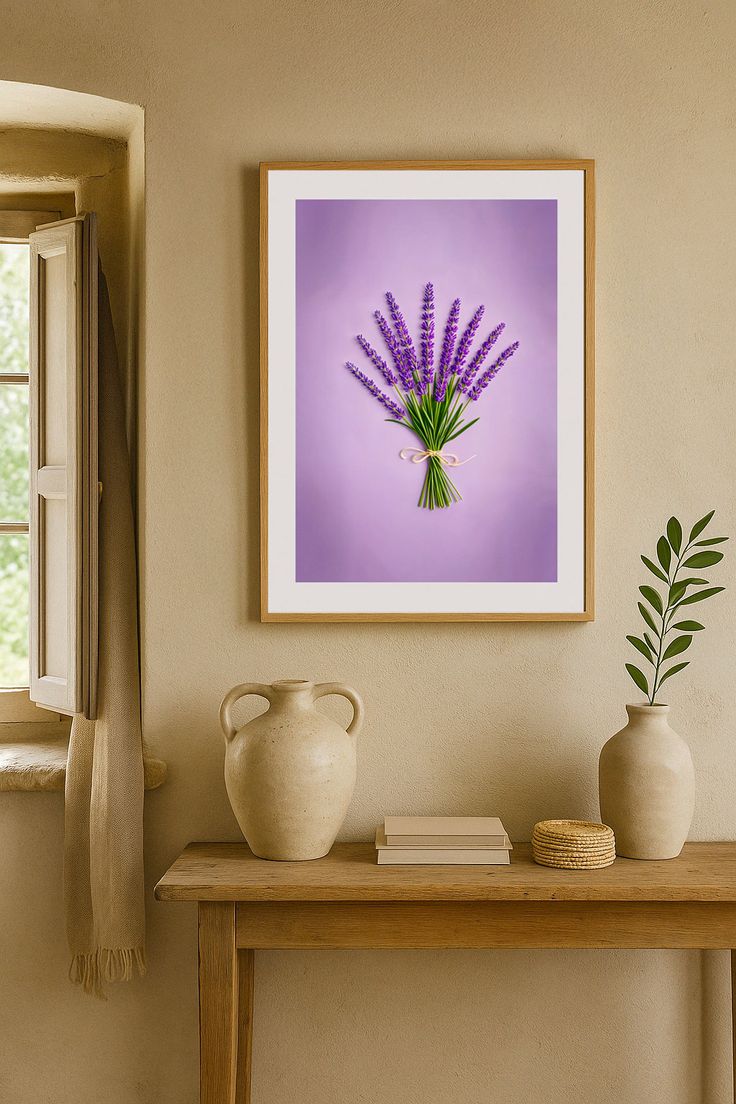 Lavanda de Provenza - Póster
