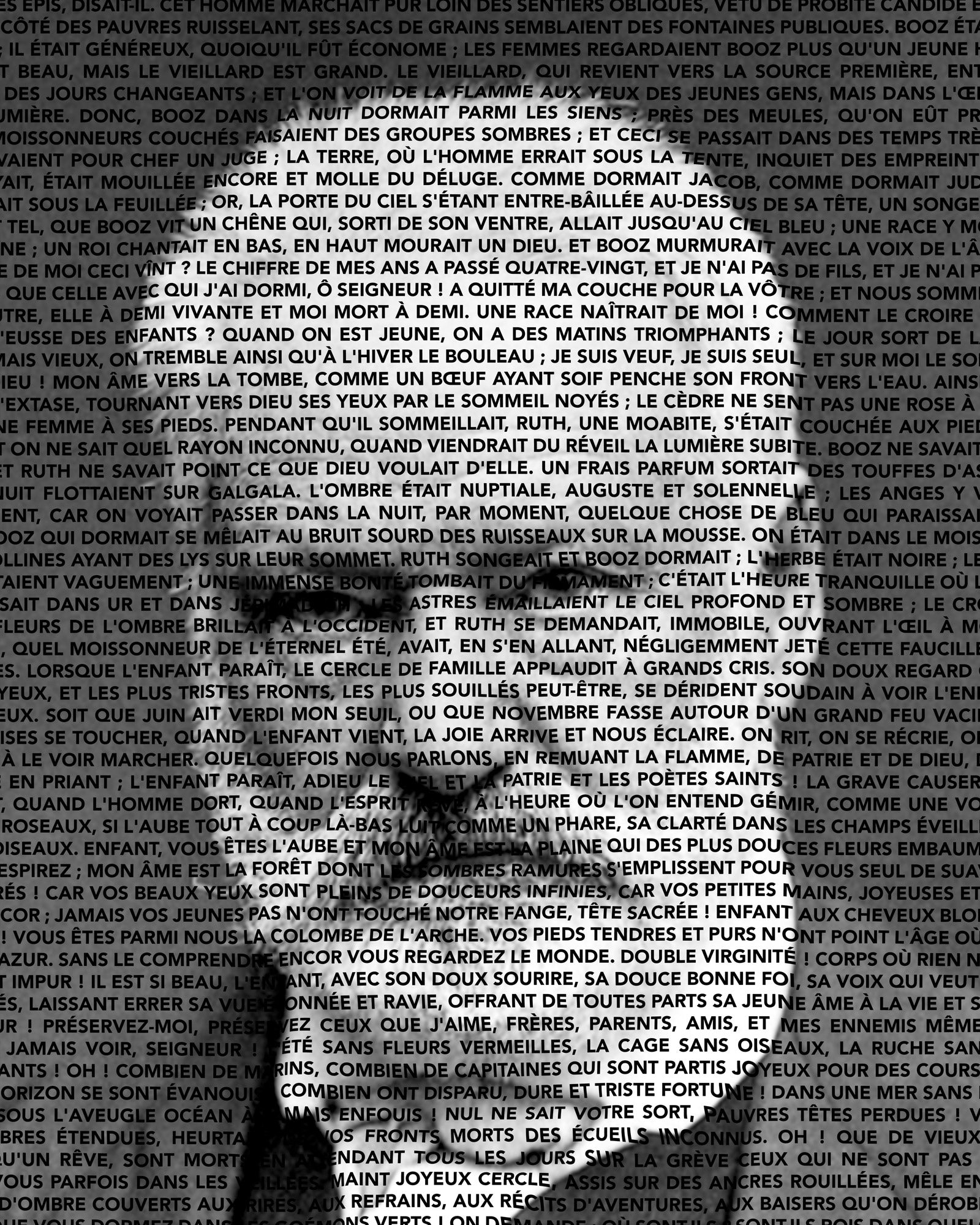 Victor Hugo - Retrato Tipográfico de Las Contemplaciones