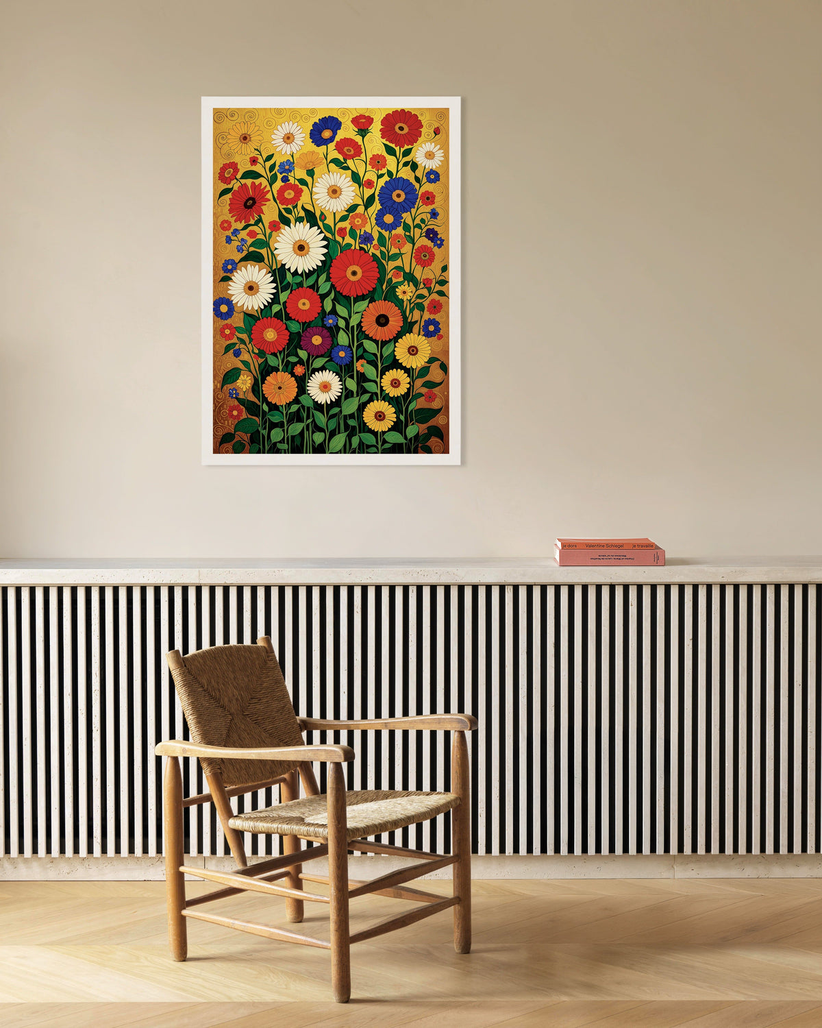 Póster de ramo de flores coloridas | Posterscape