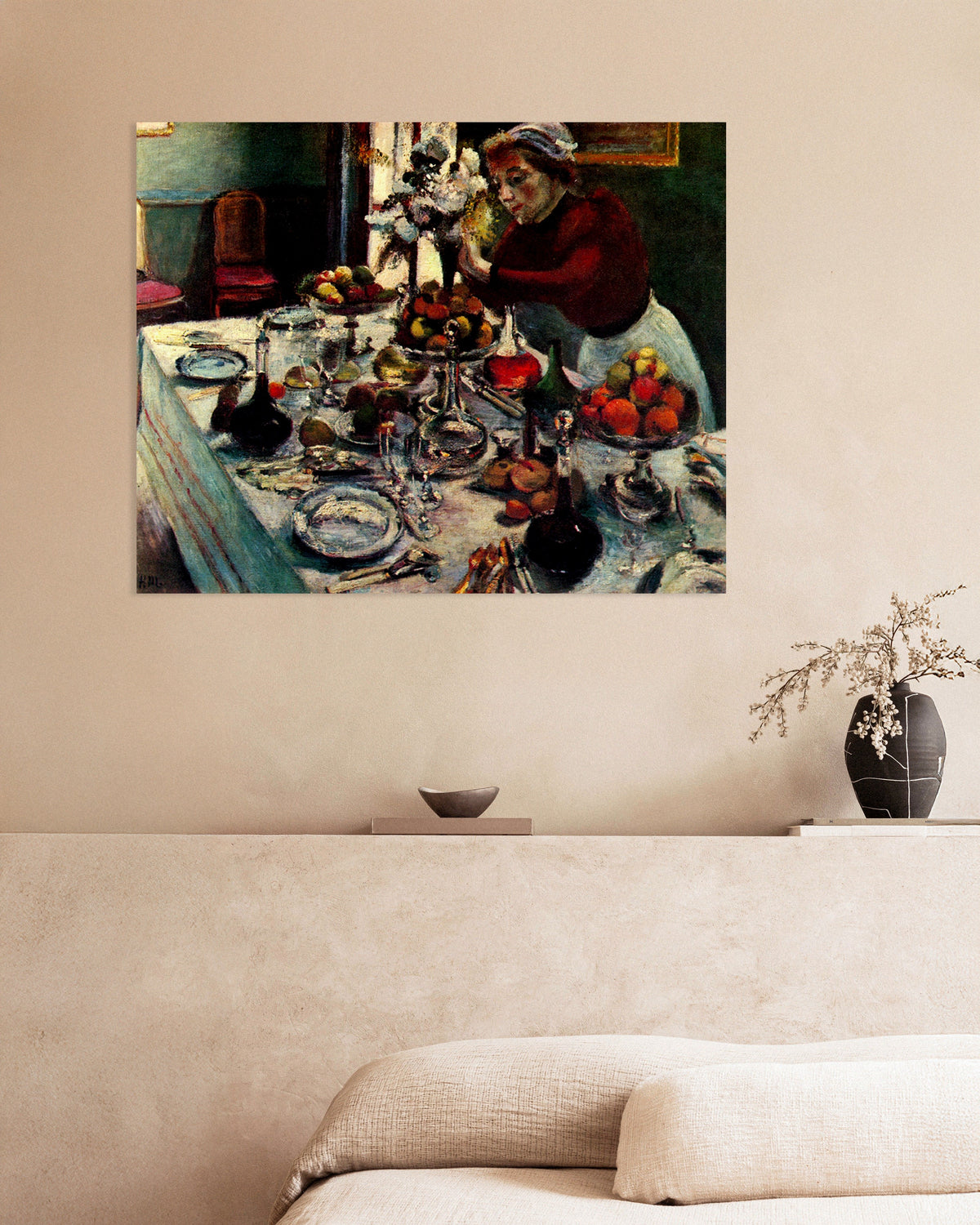 Matisse Mesa para Comer 1897 Impresión Artística | Posterscape