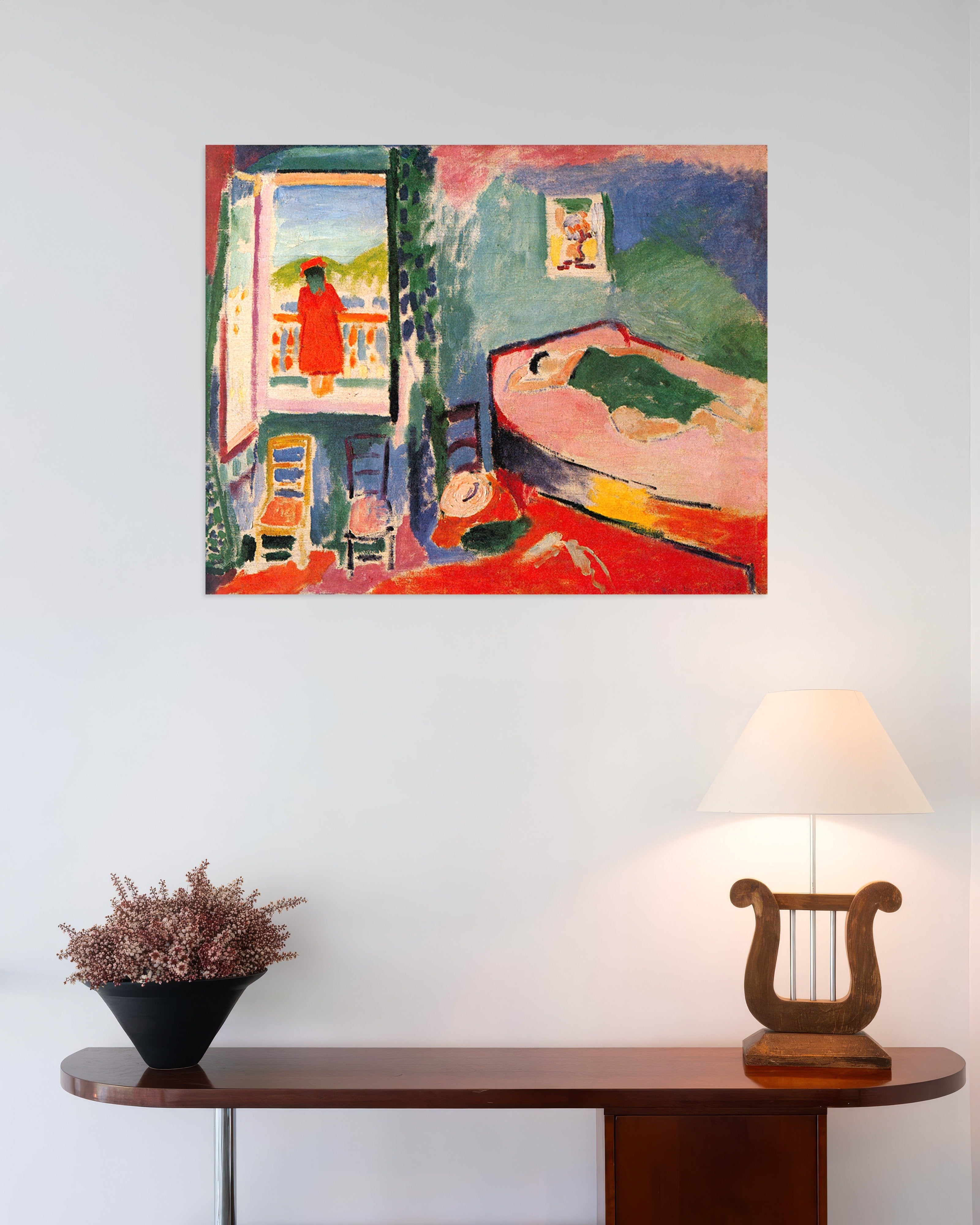 Poster of Interior at Collioure (1905) by Henri Matisse