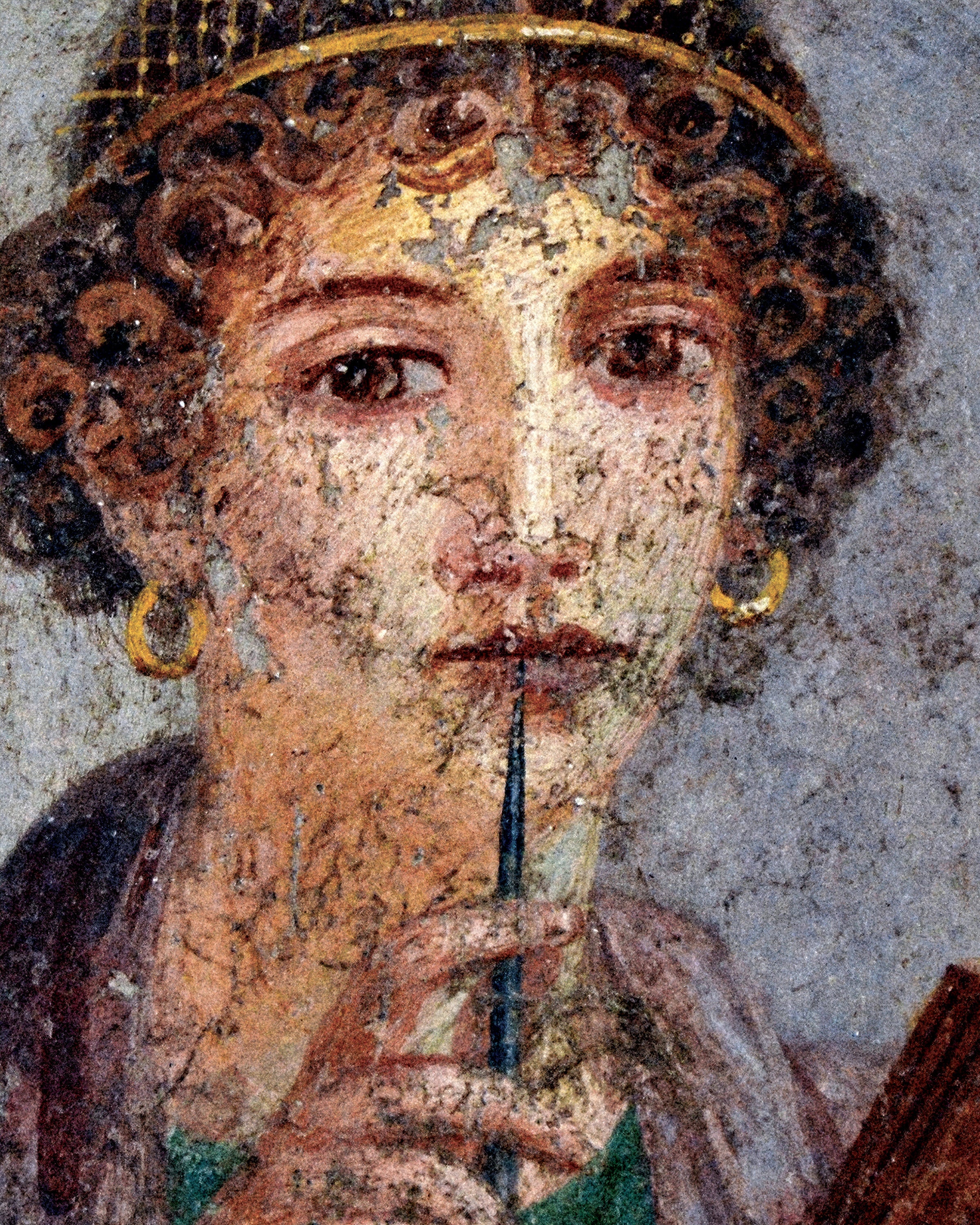 Póster moderno de Safo de Pompeya